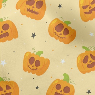 Horror Ghostface Pumpkin Micro Fleece