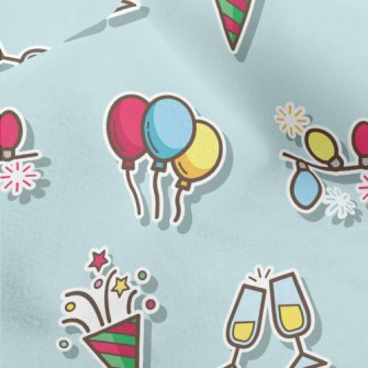 New Year's Eve Party Micro Fleece