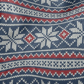 Christmas Snowflake Scarf Minky