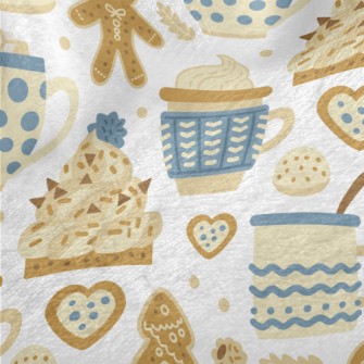 Gingerbread Christmas Warm Coc Minky