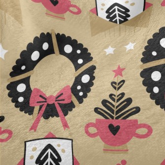 Christmas Decoration Wreath Minky