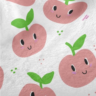 Apple With Playful Eyes Minky