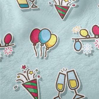 New Year's Eve Party Minky