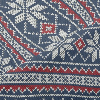 Christmas Snowflake Scarf Piqué