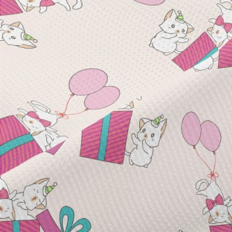 Birthday Cat Gift Box Piqué