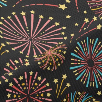 Shining Star Fireworks Piqué