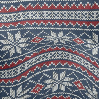 Christmas Snowflake Scarf Lightweight Performance Linen