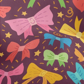 Colorful Bows Lightweight Performance Linen