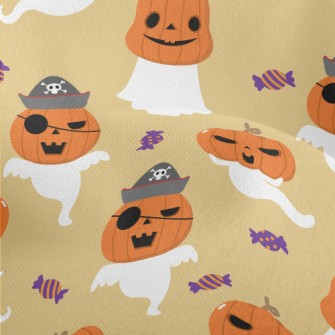 Ghost Disguised Pumpkin Monste Lightweight Performance Linen