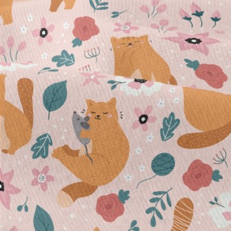 Playful Kitten In Garden Modern Jersey
