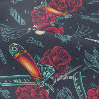 Weird Skeleton Hand Barber Sho Modern Jersey