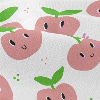 Apple With Playful Eyes Modern Jersey