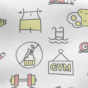 Fat Loss Fitness Exercises Jersey Backed Fleece