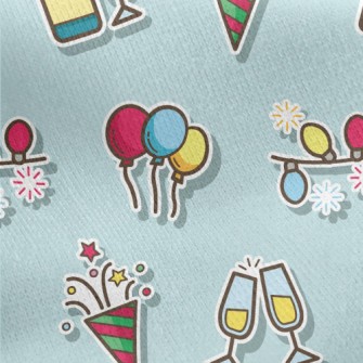 New Year's Eve Party Jersey Backed Fleece