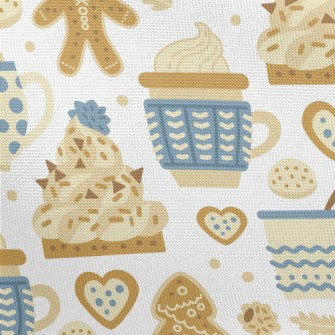 Gingerbread Christmas Warm Coc Pongee