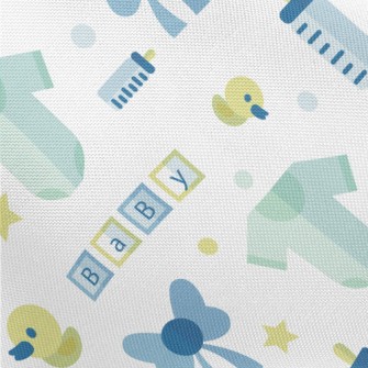 Baby Boy's Baby Bottle Pongee