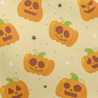 Horror Ghostface Pumpkin Pongee