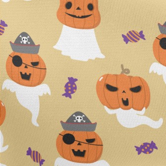 Ghost Disguised Pumpkin Monste Pongee