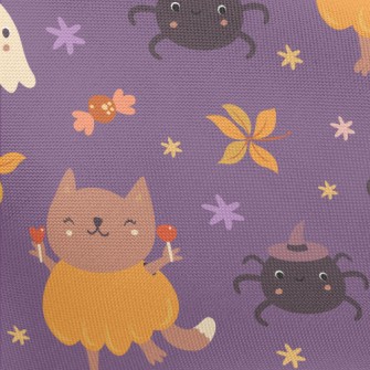Witch Spider Pumpkin Fox Pongee