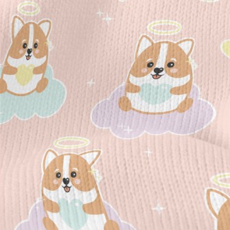 Gentle Corgi Little Angel Stretch Jersey