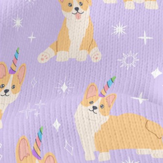 Shiny Corgi Birthday Party Stretch Jersey