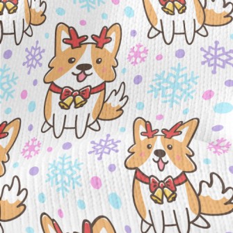 Corgi Dressed Up As A Christma Stretch Jersey