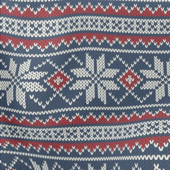 Christmas Snowflake Scarf Lightweight Cotton Poplin