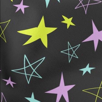 Irregular Star Shape Lightweight Cotton Poplin