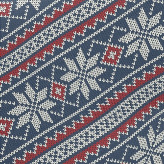 Christmas Snowflake Scarf Midweight Cotton Poplin