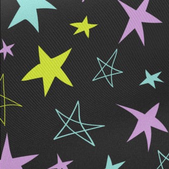 Irregular Star Shape Midweight Cotton Poplin