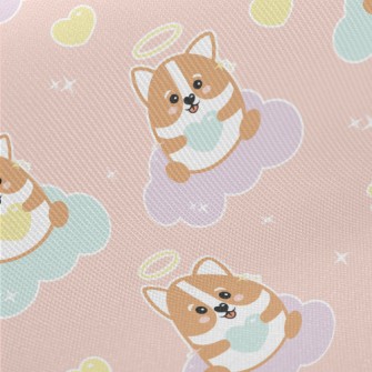 Gentle Corgi Little Angel Midweight Cotton Poplin