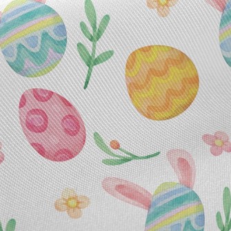 Cute Bunny Ears Easter Egg Twill