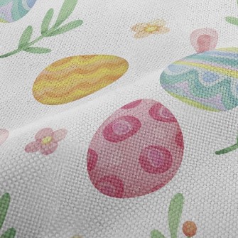 Cute Bunny Ears Easter Egg Performance Linen