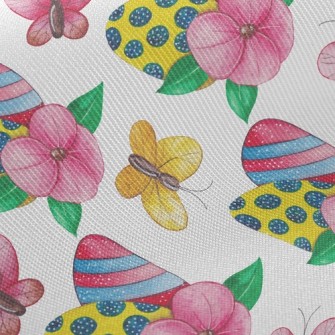 Flower World Butterfly Twill