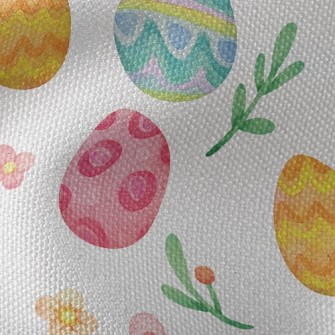 Cute Bunny Ears Easter Egg Waterproof Canvas