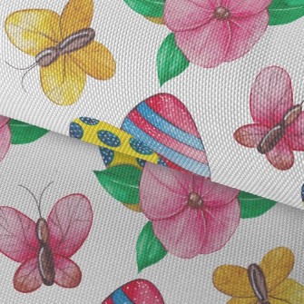 Flower World Butterfly Waterproof Oxford