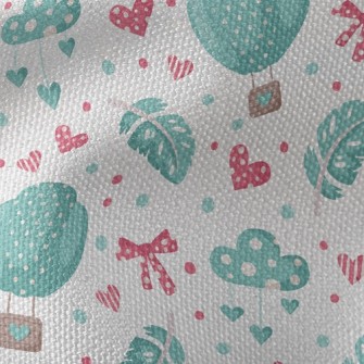 Beautiful Hot Air Balloon Feat Waterproof Canvas