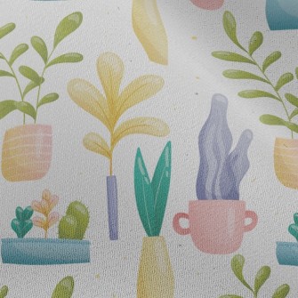 Leisurely Cactus Gardening Chiffon