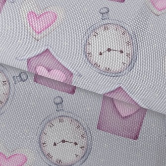 Love Clock House Waterproof Oxford
