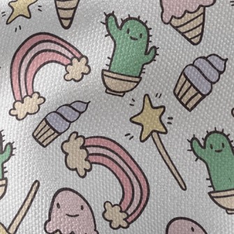 Cute Expression Creature Waterproof Canvas