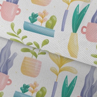 Leisurely Cactus Gardening Waterproof Oxford