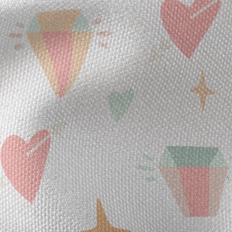 Childlike Dazzling Diamonds Waterproof Canvas