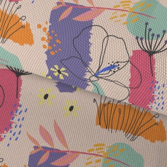 Beautiful Flowers In Empty Bas Waterproof Oxford