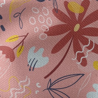 Casual Flowers Waterproof Canvas