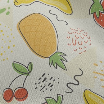 Describe The World Of Fruits Chiffon