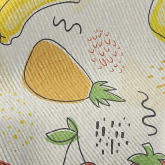 Describe The World Of Fruits Standard Corduroy
