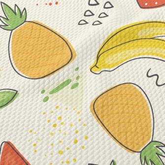 Describe The World Of Fruits Birdseye Piqué