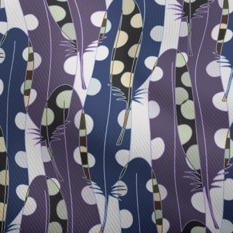 Psychedelic Overlay Feather Dobby