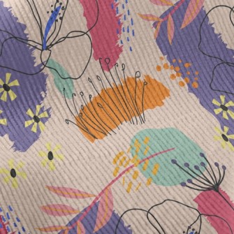 Beautiful Flowers In Empty Bas Standard Corduroy