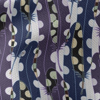 Psychedelic Overlay Feather Waterproof Canvas